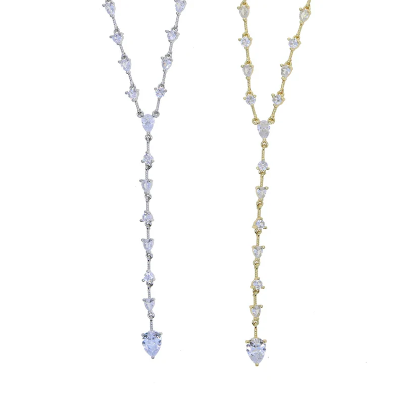 Water Drop Necklace – Women's Necklaces - Image 4
