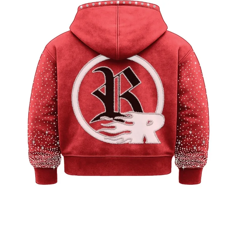 Rhinestone Molly Hoodie – Women's Hoodies & Sweatshirts - Image 5