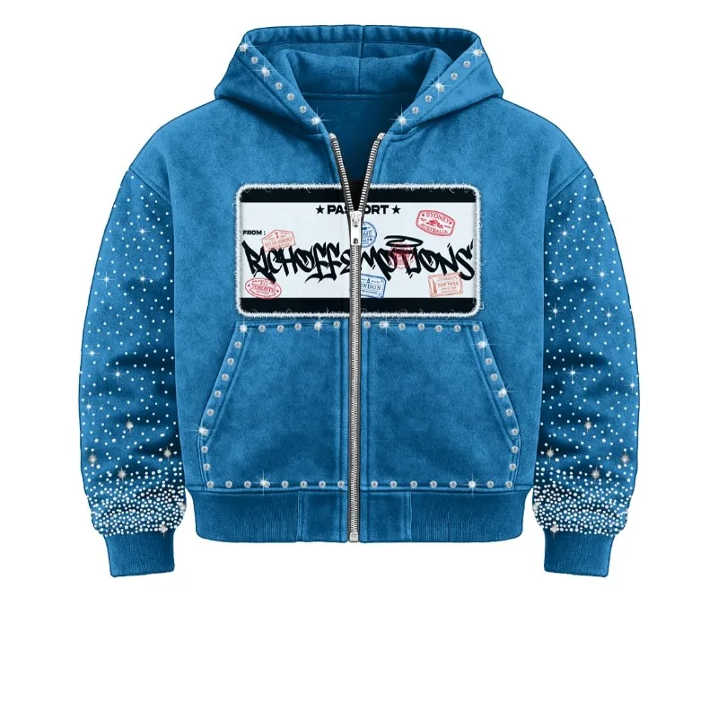 Rhinestone Molly Hoodie – Women's Hoodies & Sweatshirts - Image 6