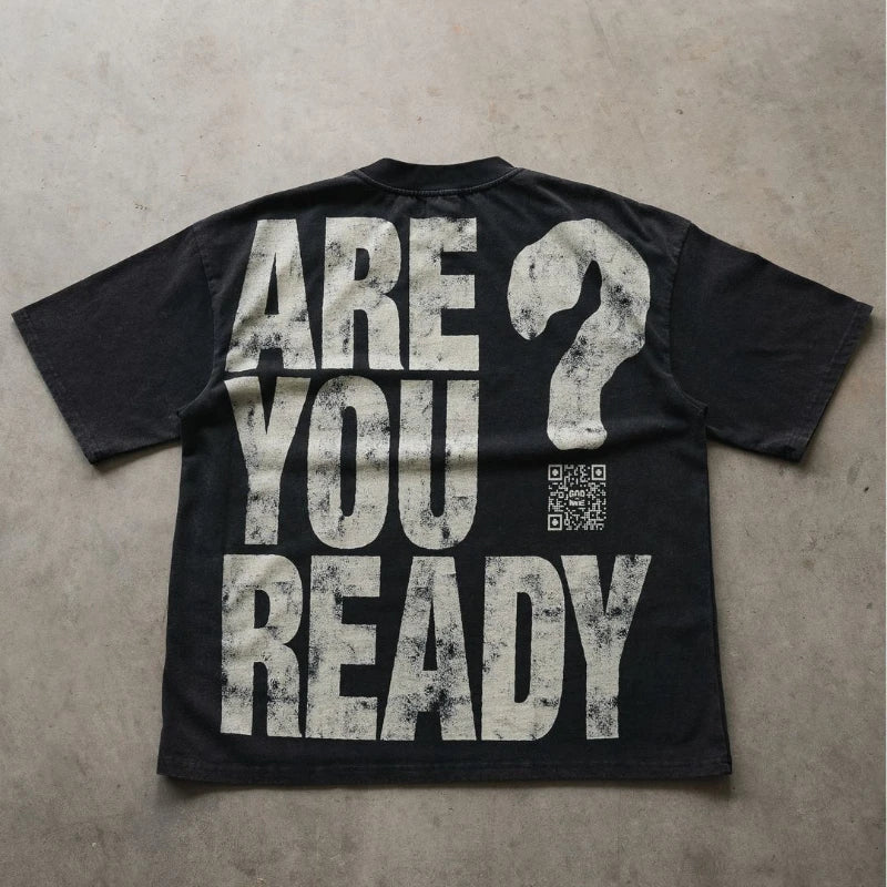 Are You Ready? Statement Tee – Women's T-Shirt - Image 2