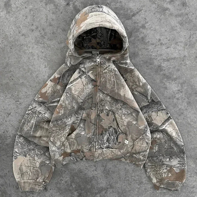 Camo Hoodie – Women's Hoodies & Sweatshirts - Image 4