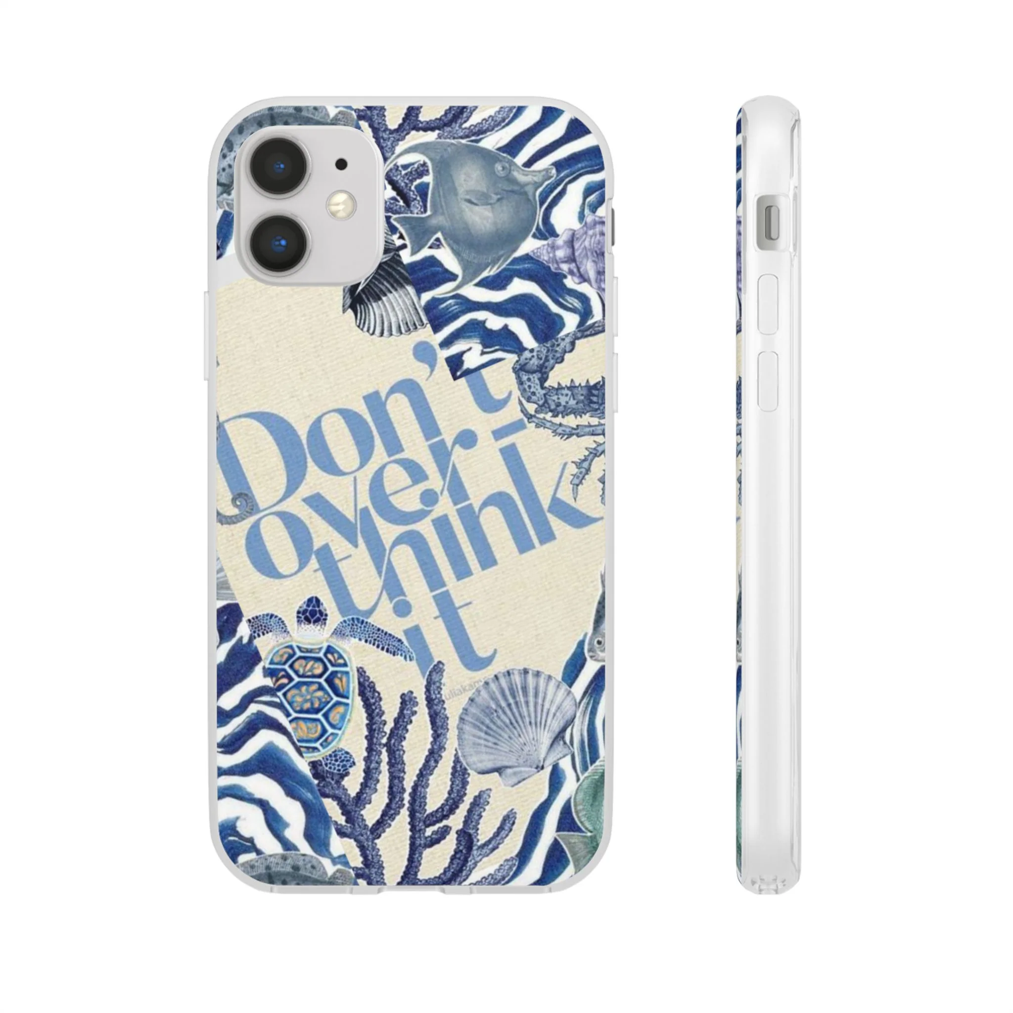 Don't Overthink It Case – Unisex Phone Case - Image 12
