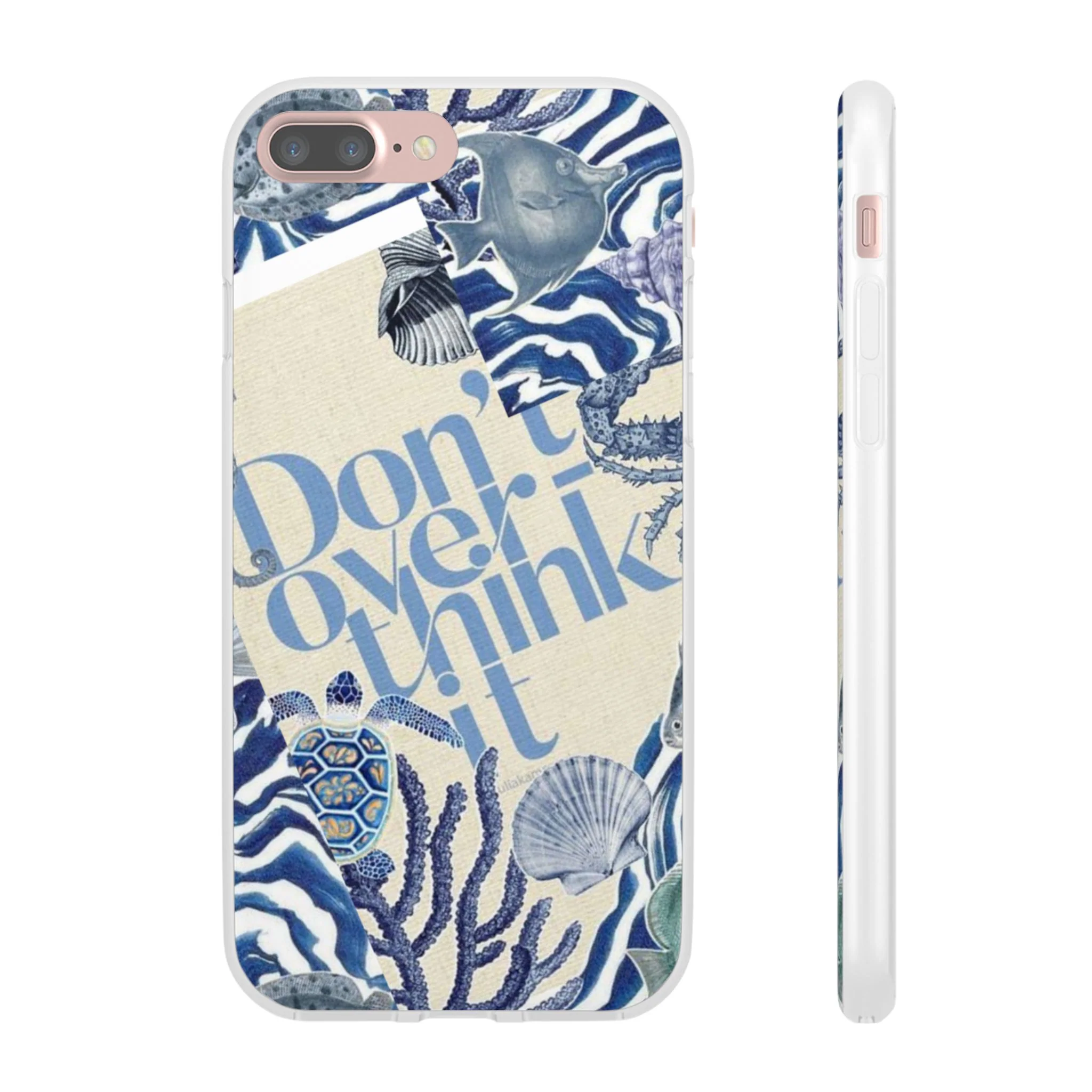 Don't Overthink It Case – Unisex Phone Case - Image 26