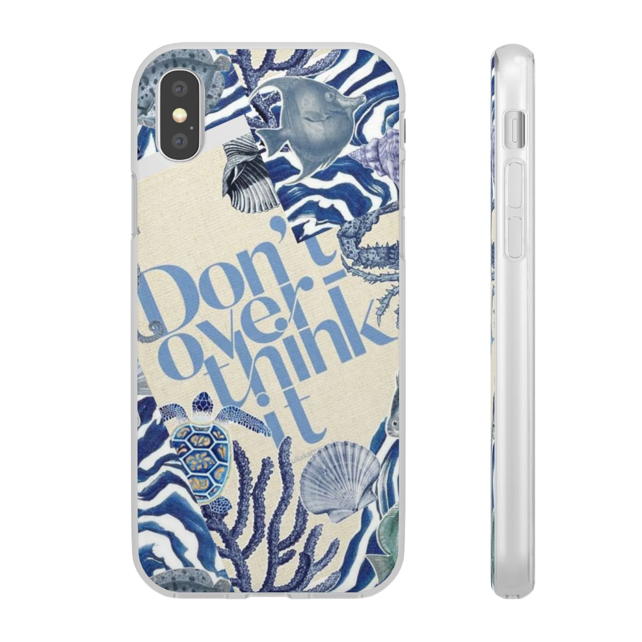 Don't Overthink It Case – Unisex Phone Case - Image 3