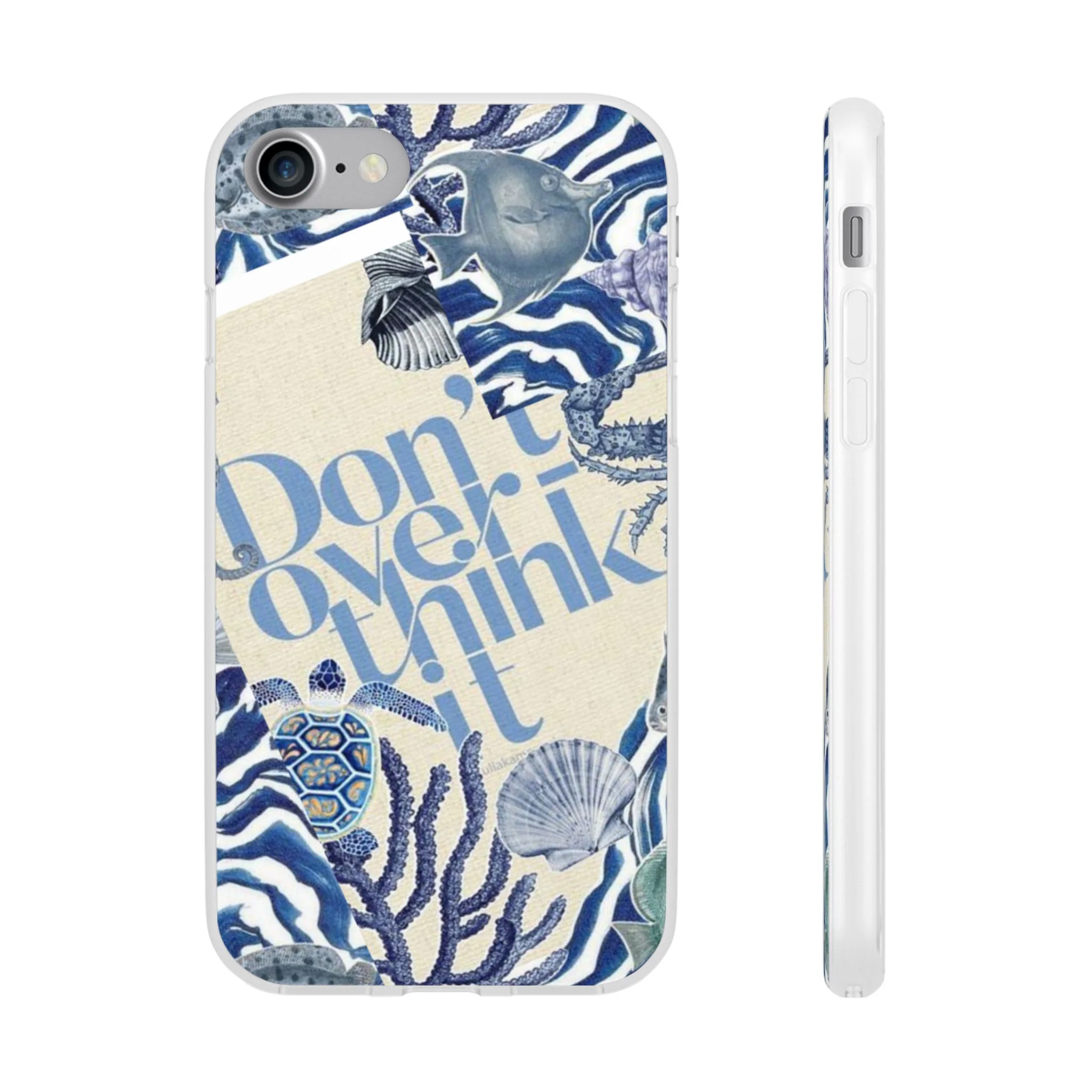 Don't Overthink It Case – Unisex Phone Case - Image 4