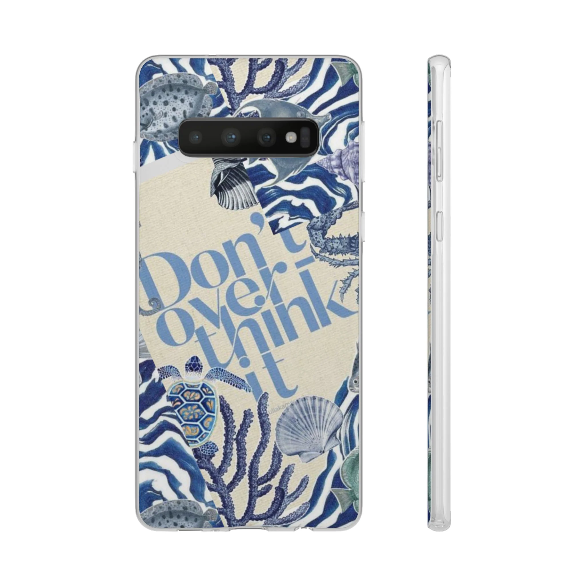 Don't Overthink It Case – Unisex Phone Case - Image 9