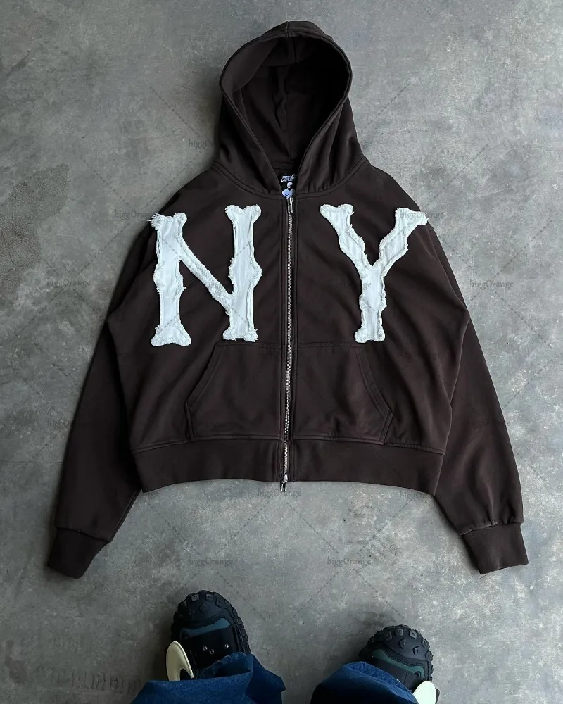 NY Zipper Sweatshirt – Women's Hoodies & Sweatshirts - Image 6