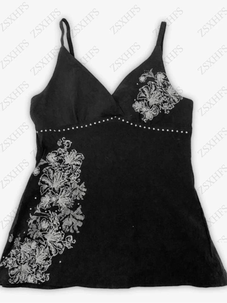 Floral Cami Top – Women's Tops - Image 2
