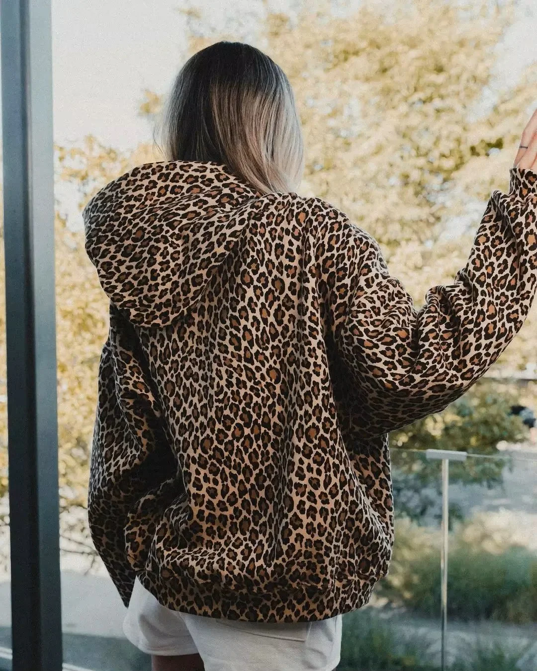 Cheetah Hoodie – Women's Hoodies & Sweatshirts - Image 4