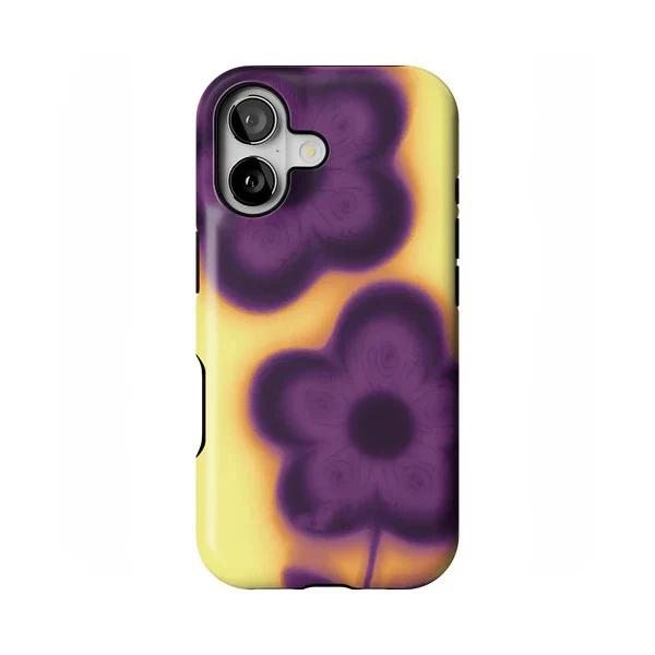 Golden Haze Flowers Case – Unisex Phone Case