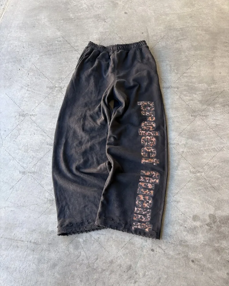 Leopard Print Sweatpants – Women's Trousers & Joggers - Image 6