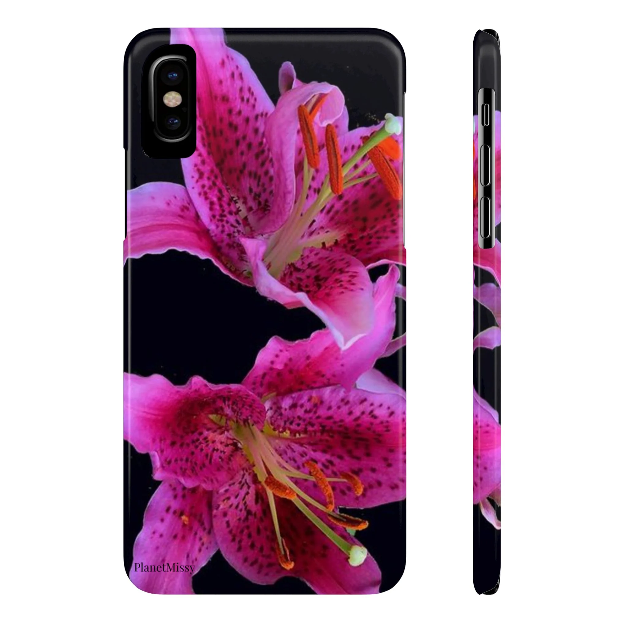 Optimum Flower Case – Unisex Phone Case - Image 4
