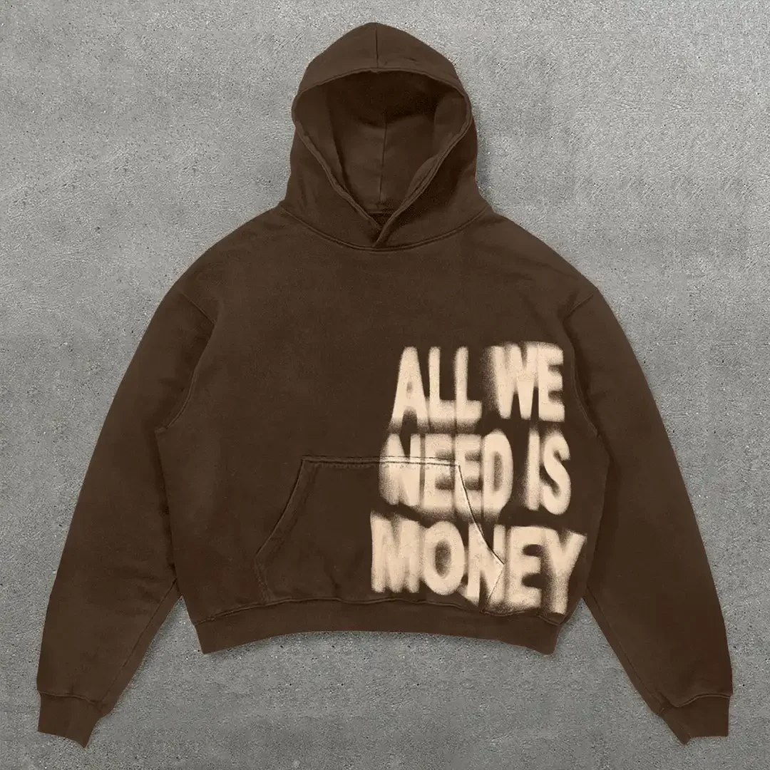 All We Need Is Money Hoodie – Women's Hoodies & Sweatshirts - Image 2