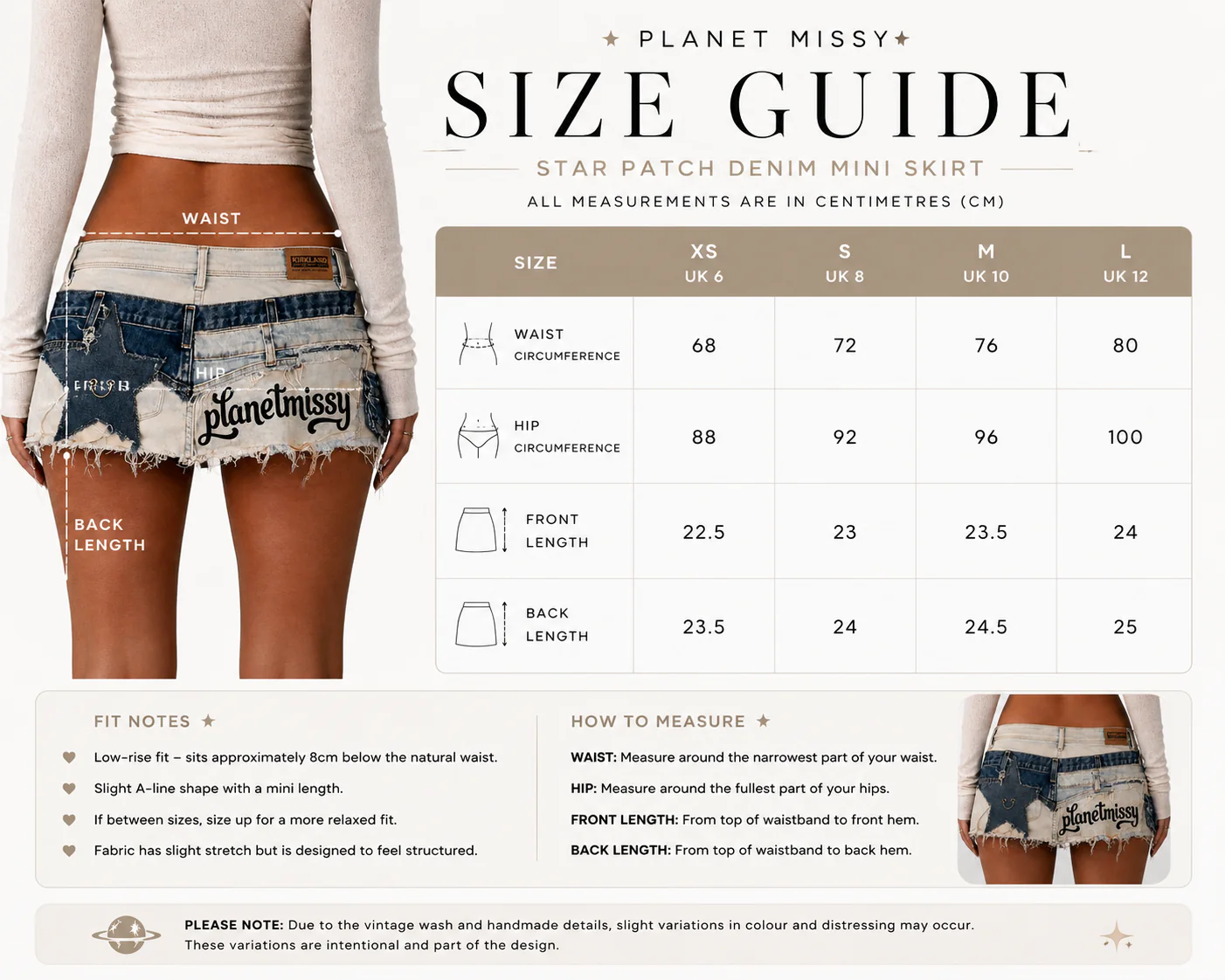 Patchwork Appliqué Skirt - PRE-ORDER - Image 7