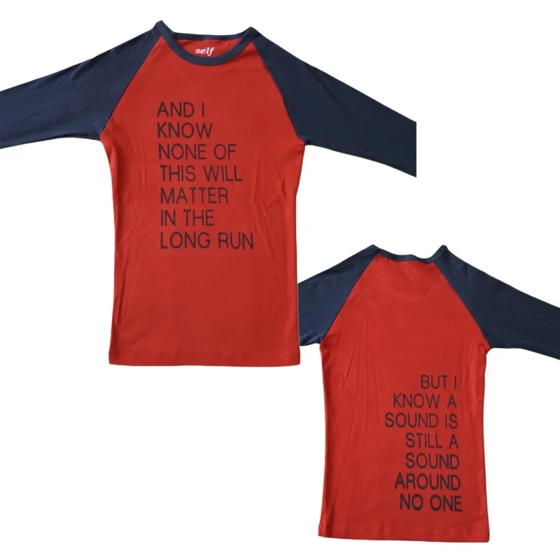 Print Long Sleeve Top – Women's Tops - Image 4