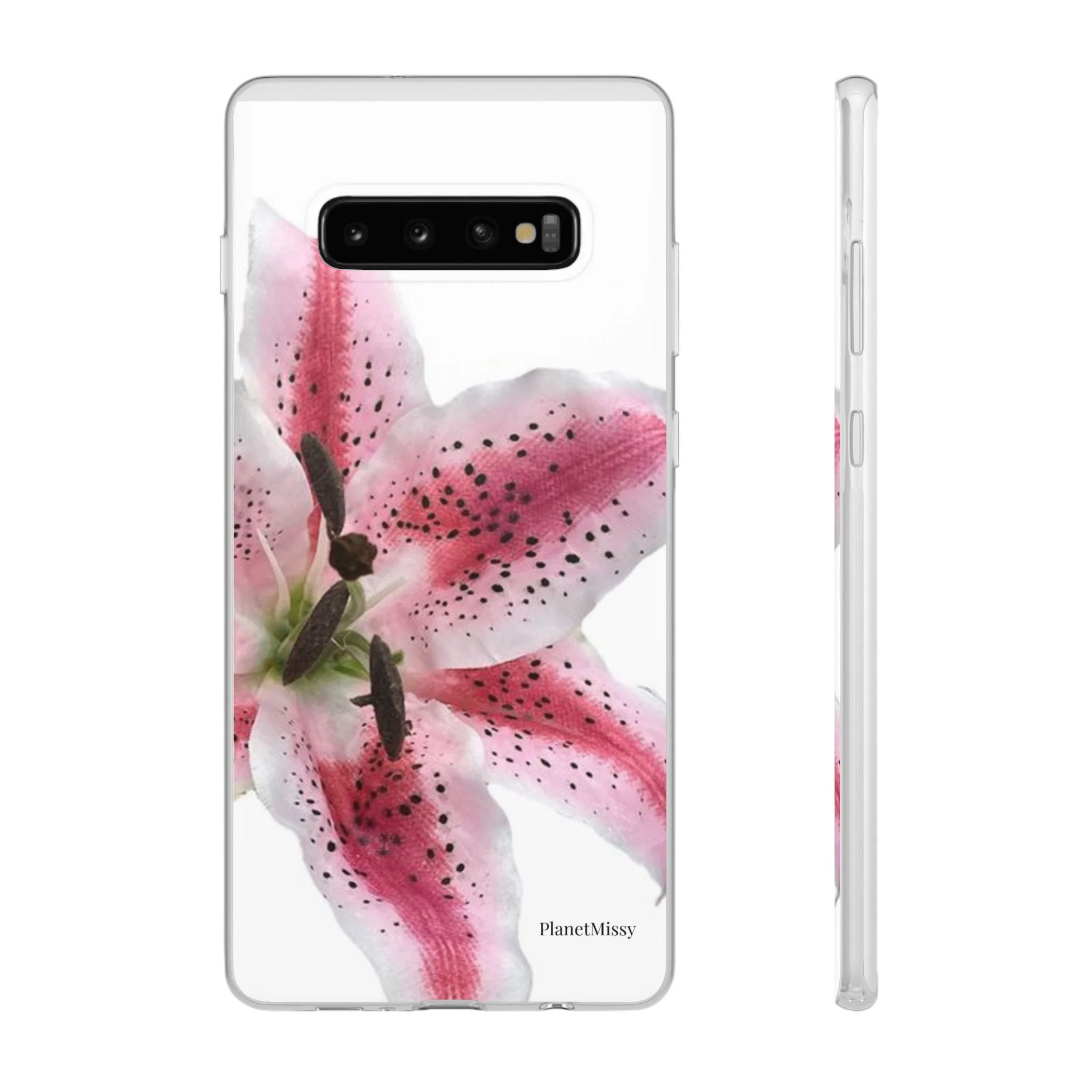 Pink Flower Case – Unisex Phone Case - Image 12