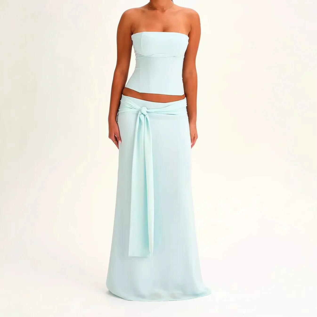 Lace Up Knot Coord – Women's Co-ords & Sets - Image 6