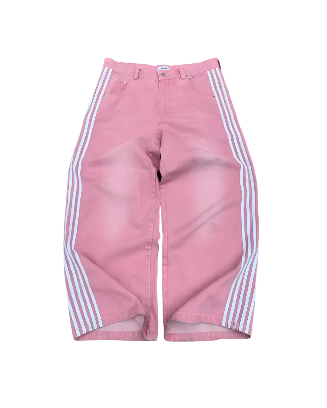 Striped Denim Jeans - Image 4