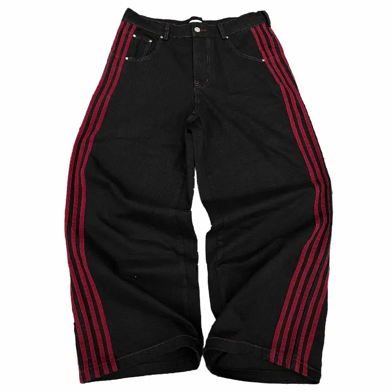 Striped Denim Jeans - Image 8
