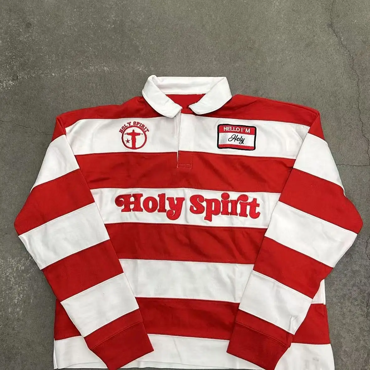 Striped Retro Polo – Women's Polos - Image 4