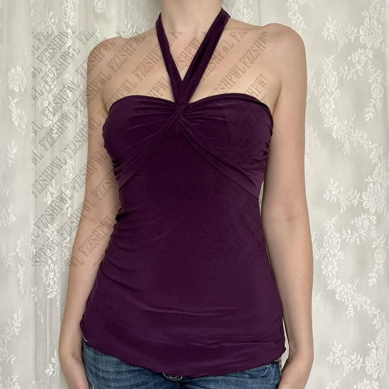 Viola Halter – Women's Tops - Image 10