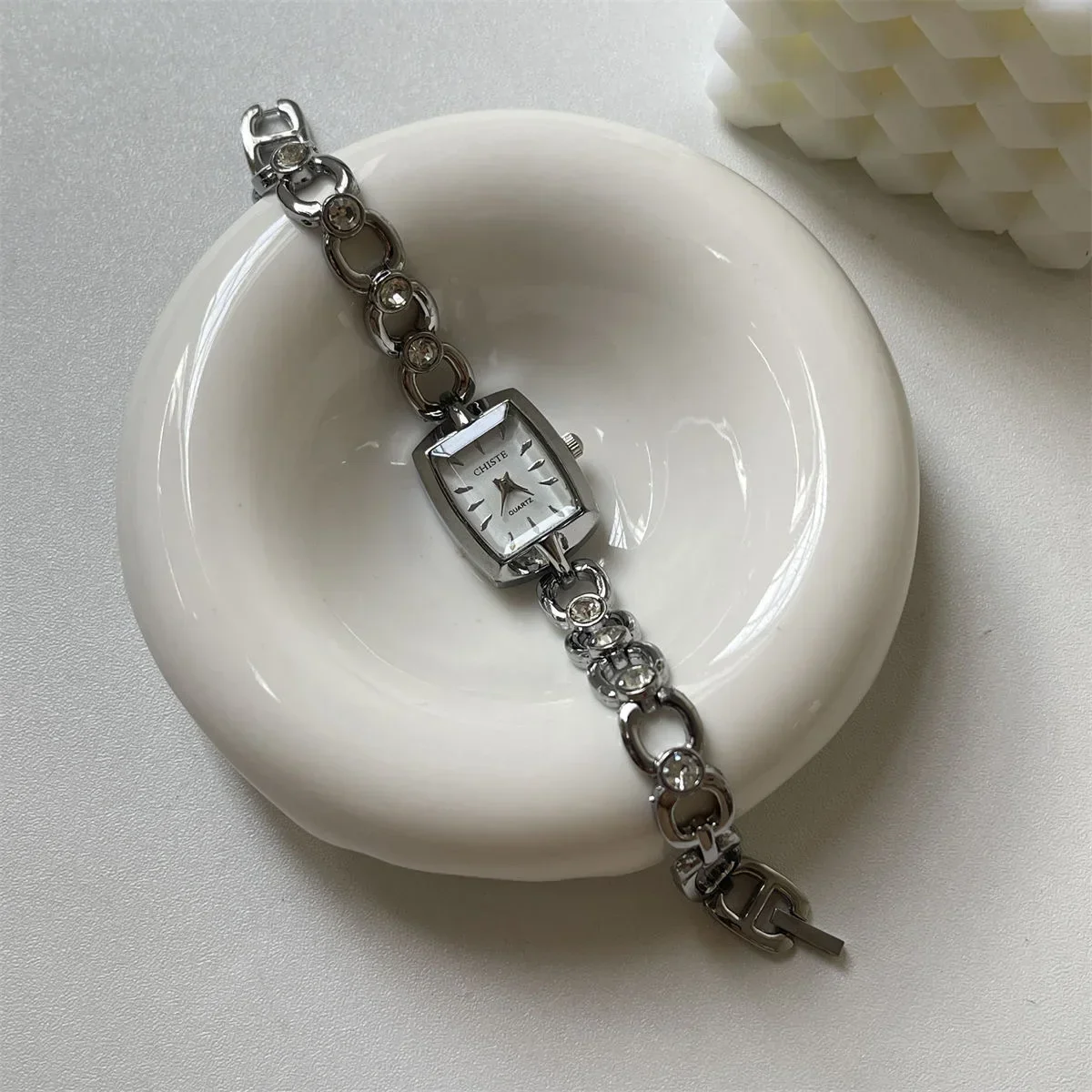 Quartz Diamond Wristwatch – Women's Watches - Image 3