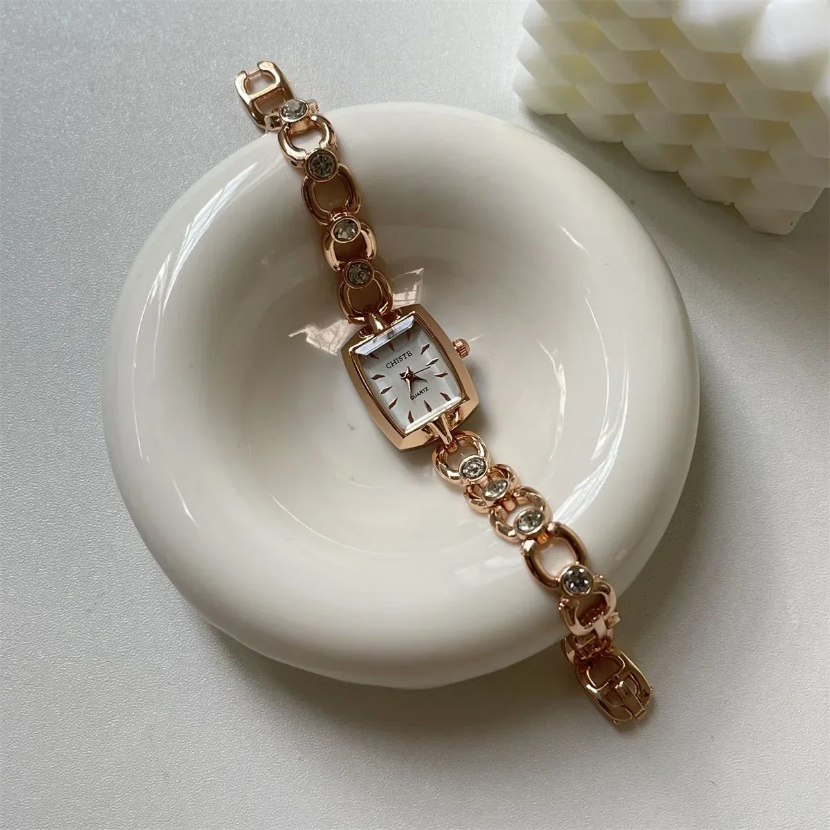 Quartz Diamond Wristwatch – Women's Watches - Image 6