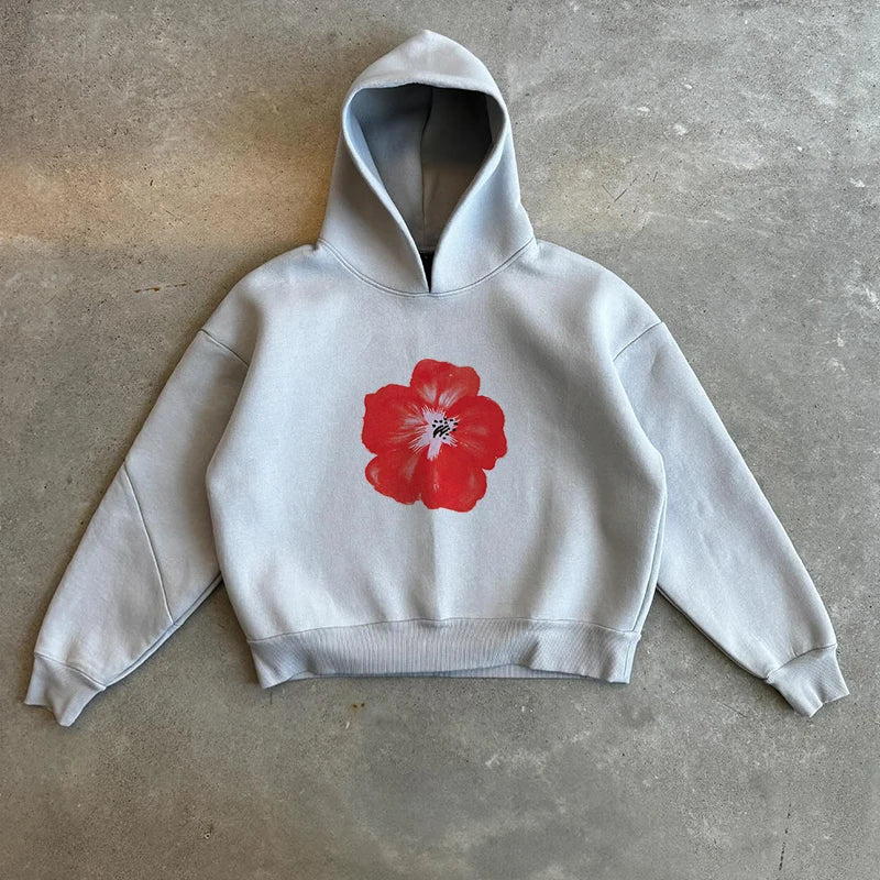 Floral Hoodie – Women's Hoodies & Sweatshirts - Image 6