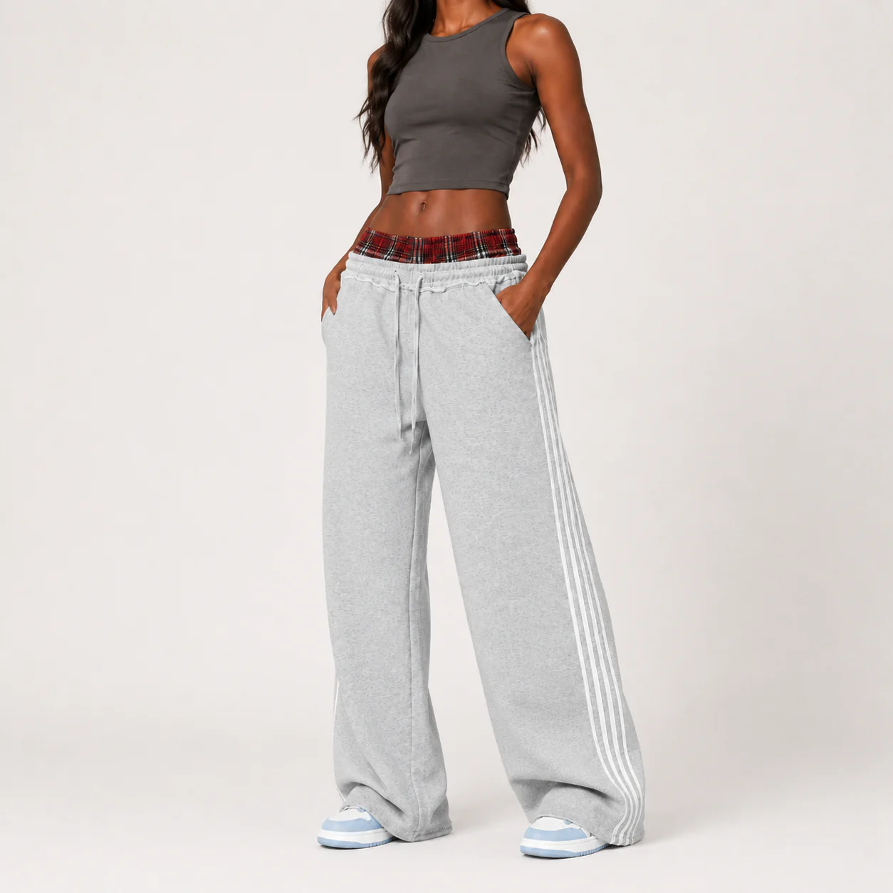 Double Layered Joggers – Women's Trousers & Joggers - Image 3